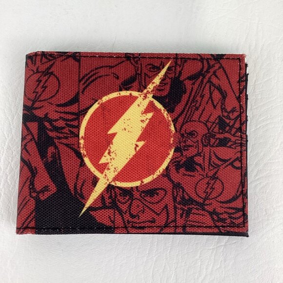 DC Comics The Flash Wallet Superhero Money Holder Store Cards Bifold - Picture 1 of 9